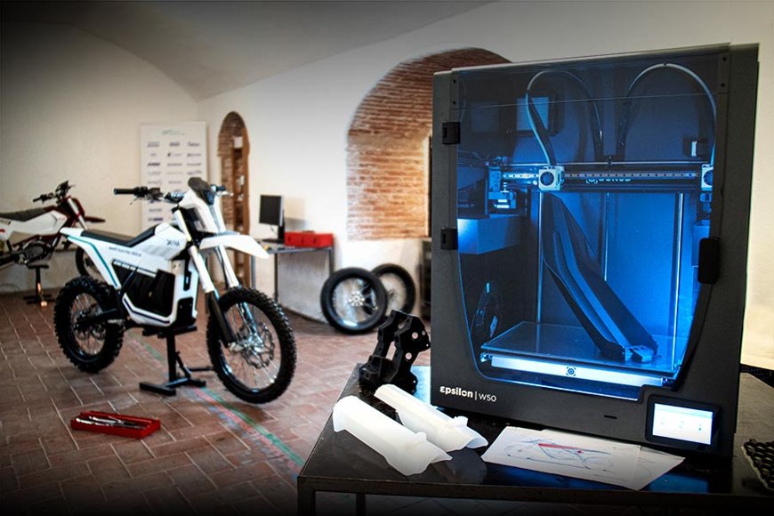 La Motocicleta De Rescate En Montaña De ELISAVA Racing Team Llega a Nuevas Alturas Gracias a La impresión 3D